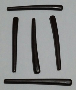 Ponteira Grossa P/ Armacao Esportiva 65mm - TRADICIONAL (5 Pares) MARROM