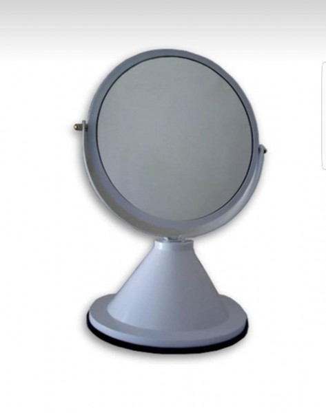 Espelho Balcão P/ Ótica Branco com Aumento (SOB ENCOMENDA)