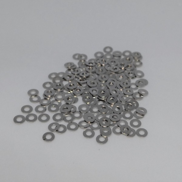 Arruela de Metal 1.4 mm - Pacote c/ 100 UNID