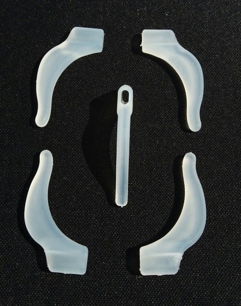 Suporte para haste (1 par) TRANSPARENTE