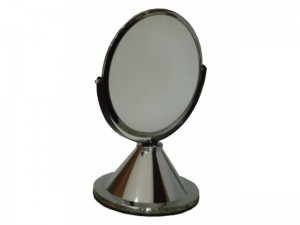 Espelho Balcão P/ Ótica Cromado com Aumento 